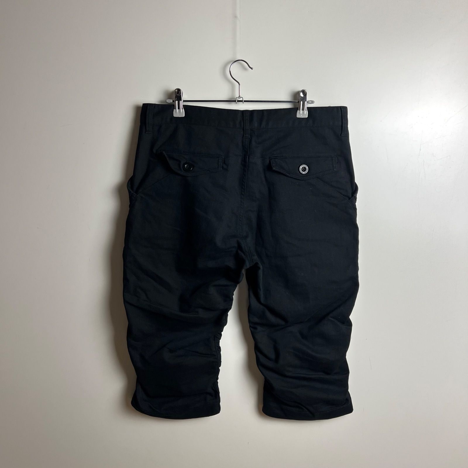 MOSSIMO 00s y2k archive 3D zip cropped pants XL モッシモ