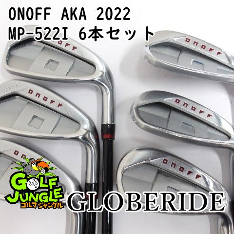 中古】アイアンセット グローブライド(ダイワ) ONOFF AKA 2022 MP-522I 