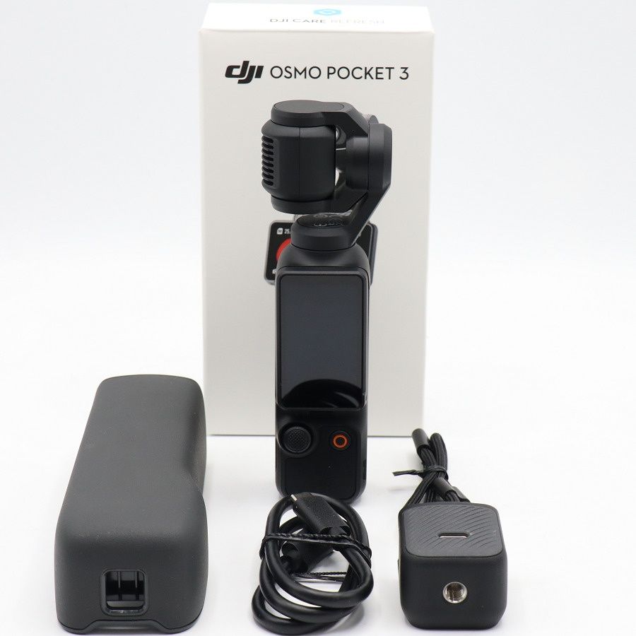【美品】DJI Osmo Pocket 3 OP9923 3軸スタビライザー 1インチCMOSセンサー搭載 4K対応 ポケットジンバル アクションカメラ 本体
