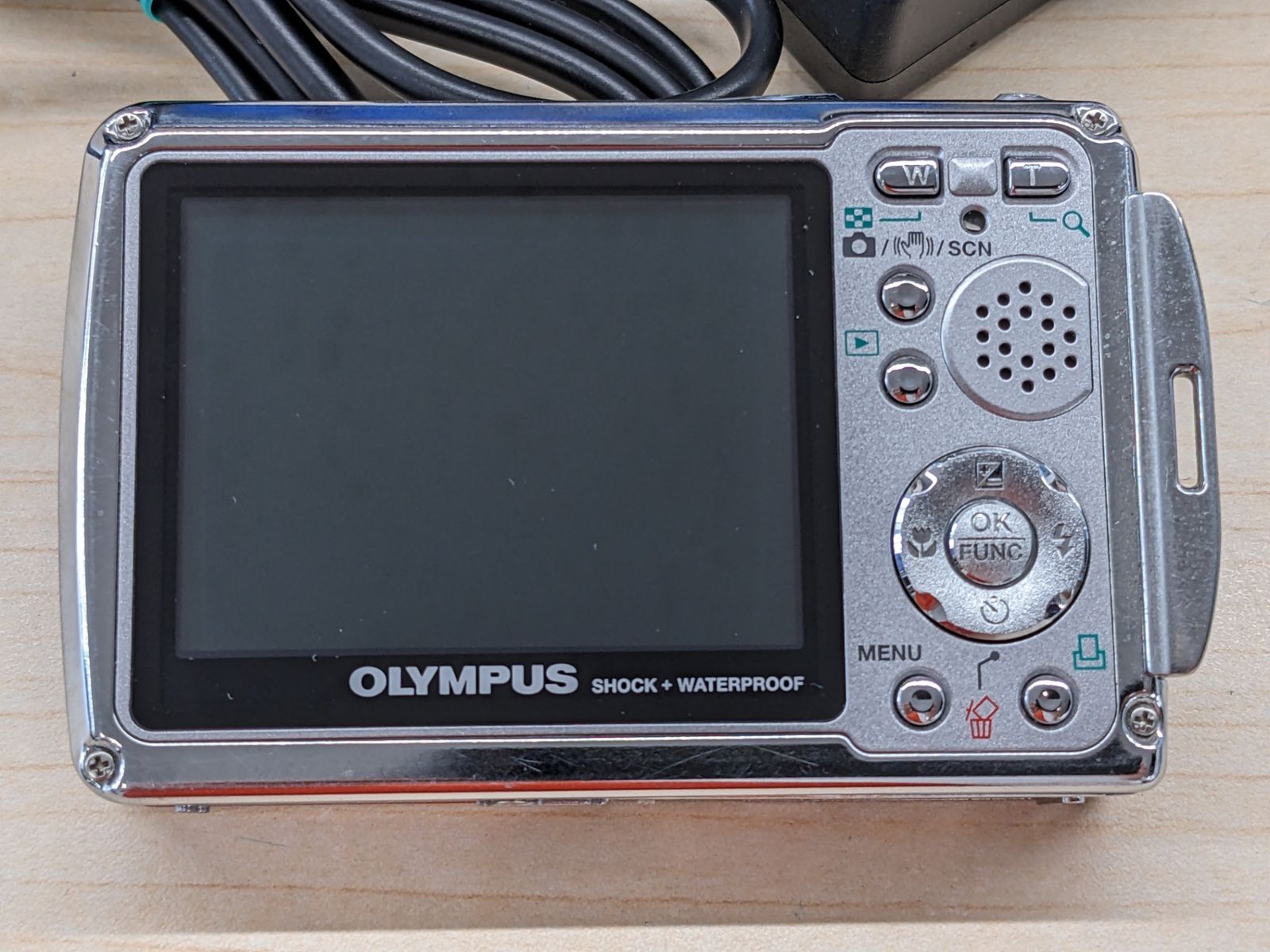 OLYMPUS◇デジタルカメラ μ720SW 充電器付き 710万画素 - メルカリ