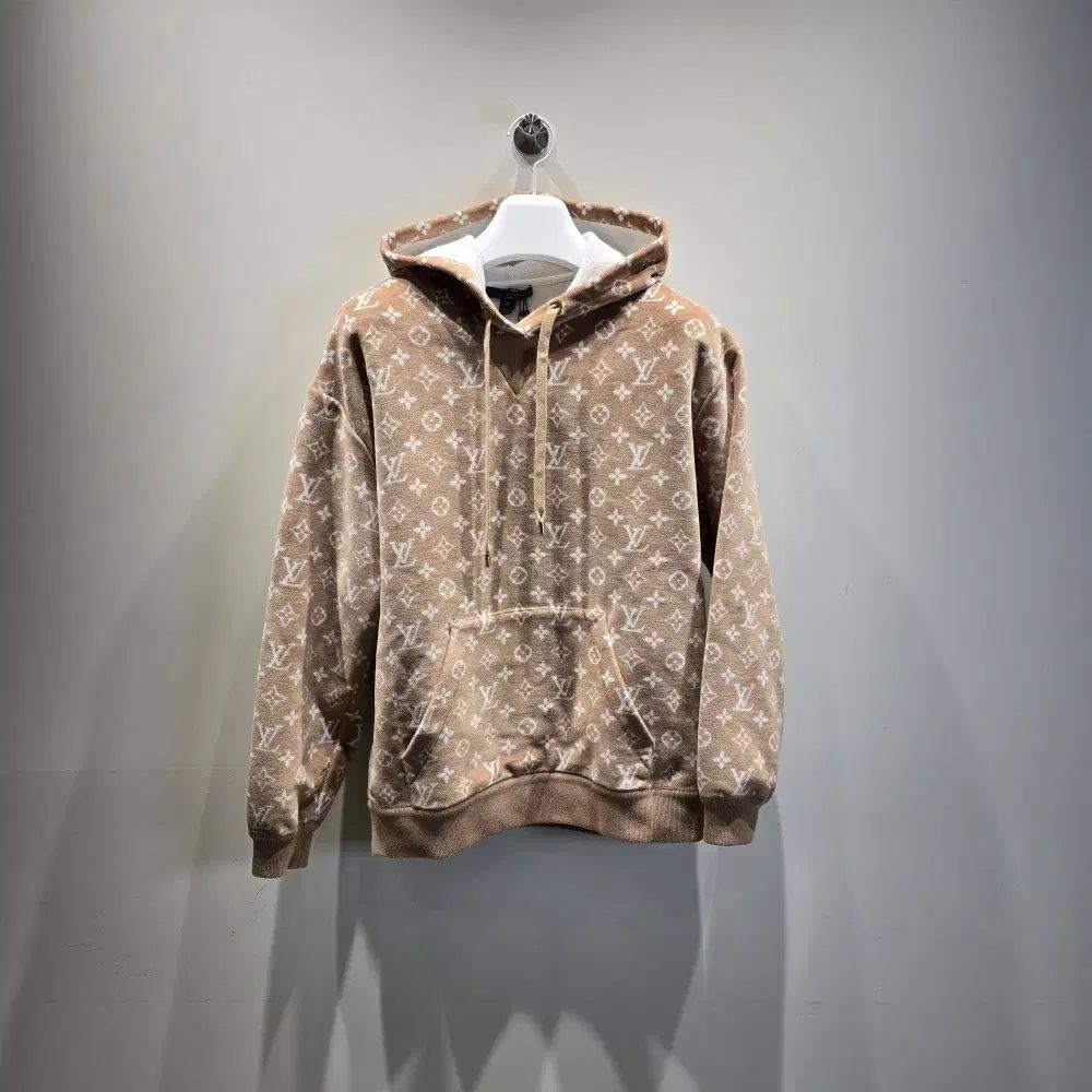 中古/正規品 Louis Vuitton ルイヴィトン タオル プルオーバー フード Tシャツ XS