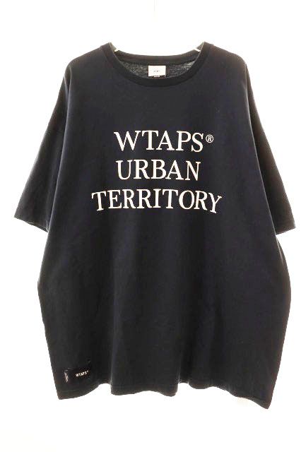 ダブルタップス WTAPS 24SS WUT SS TEE URBAN TERRITORY NAVY サイズ