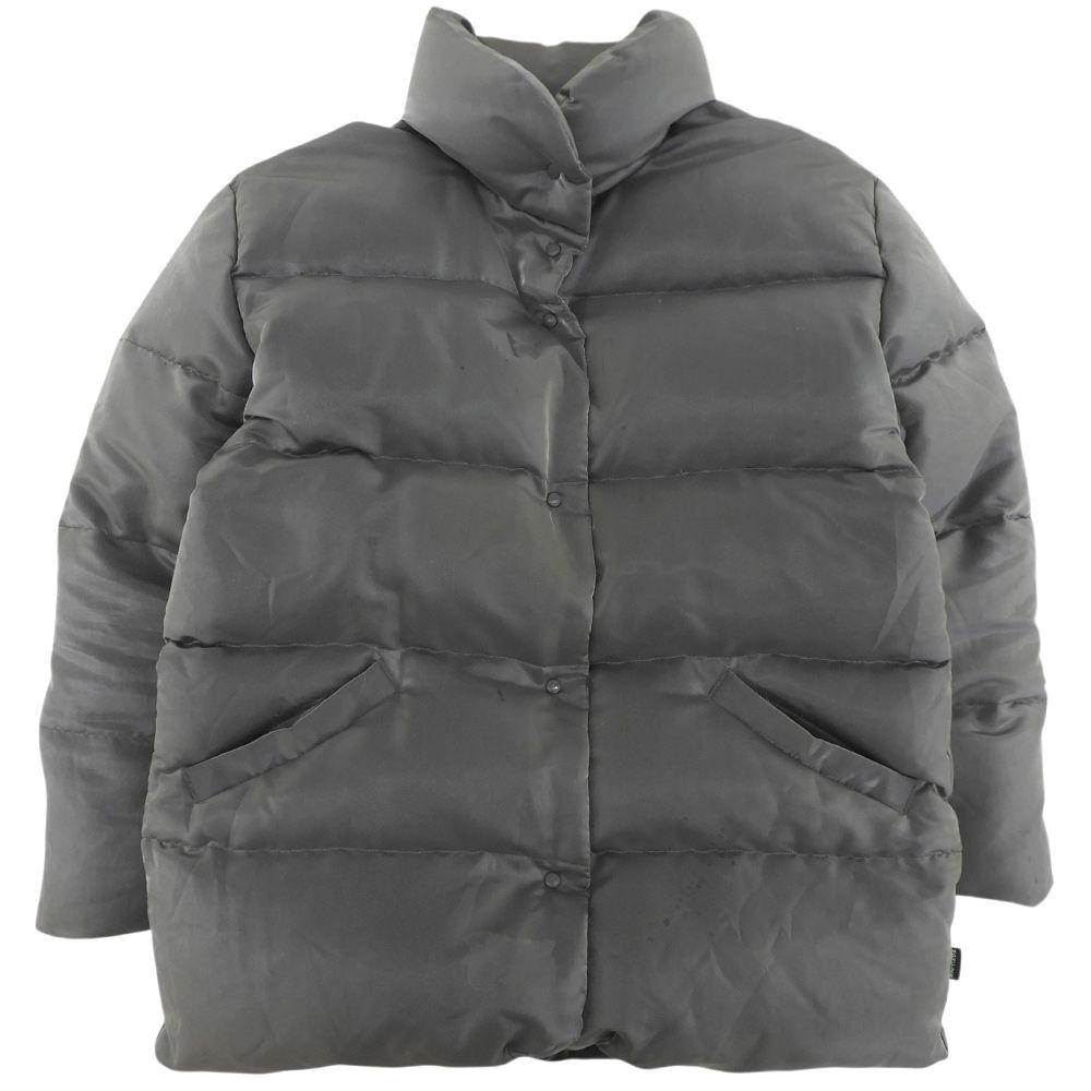 MONCLER モンクレール GRENOBLE ダウンジャケット アウター レディース メタリックグレー 1 紺タグ 90’s ヴィンテージ