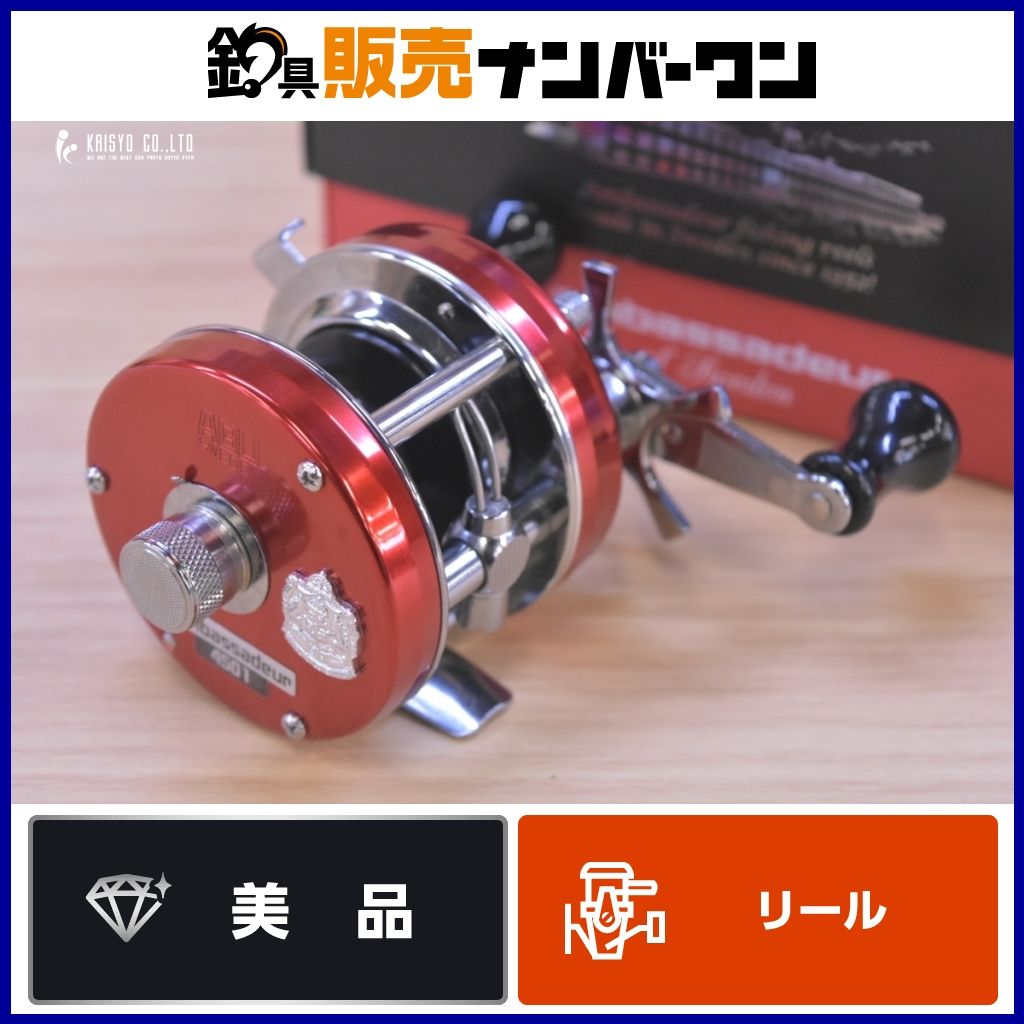 アブガルシアAmbassadeur 4501C ファクトリーチューンレッド激レア アブガルシア アンバサダー ファクトリーチューン 4501 レッド Abu