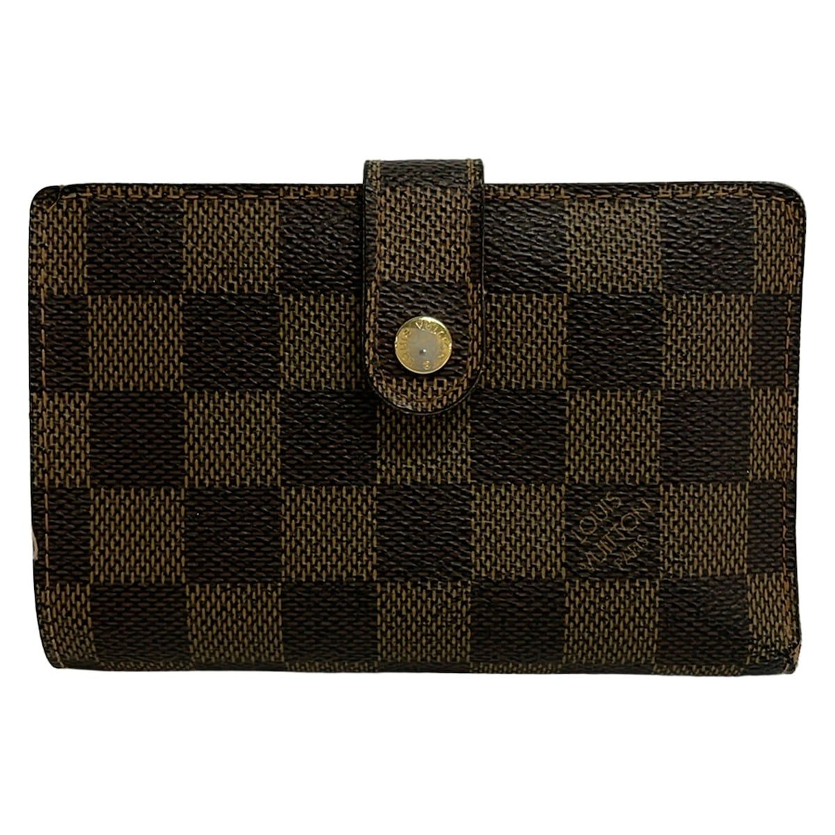 LOUIS VUITTON(ルイヴィトン) 2つ折り財布 ダミエ ポルトモネビエヴィエノワ N61664 エベヌ