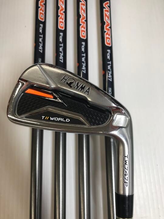 ホンマゴルフ TOUR WORLD TW747 P VIZARD For TW747 50 SRフレックス