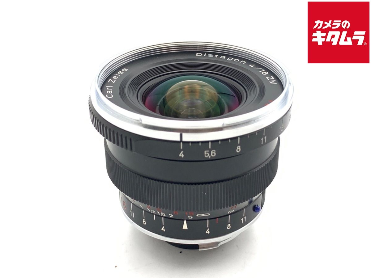 【中古】 【美品】 コシナ(COSINA)ツアイス ディスタゴン 18/4 ZM ブラック 78,480円