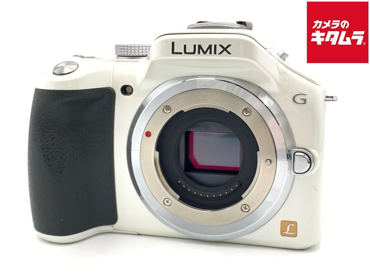 【中古】 【並品】 パナソニック LUMIX DMC-G5-W ボディ シェルホワイト