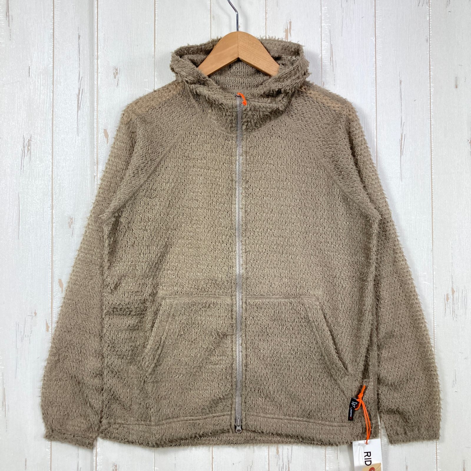 ✉️Women's S ベージュ系 Ridge Mountain Gear ( リッジマウンテンギア ) アルファ フルジップ フーディ Alpha Full Zip Hoodie Warm Taupe z00058923 Warm Taupe