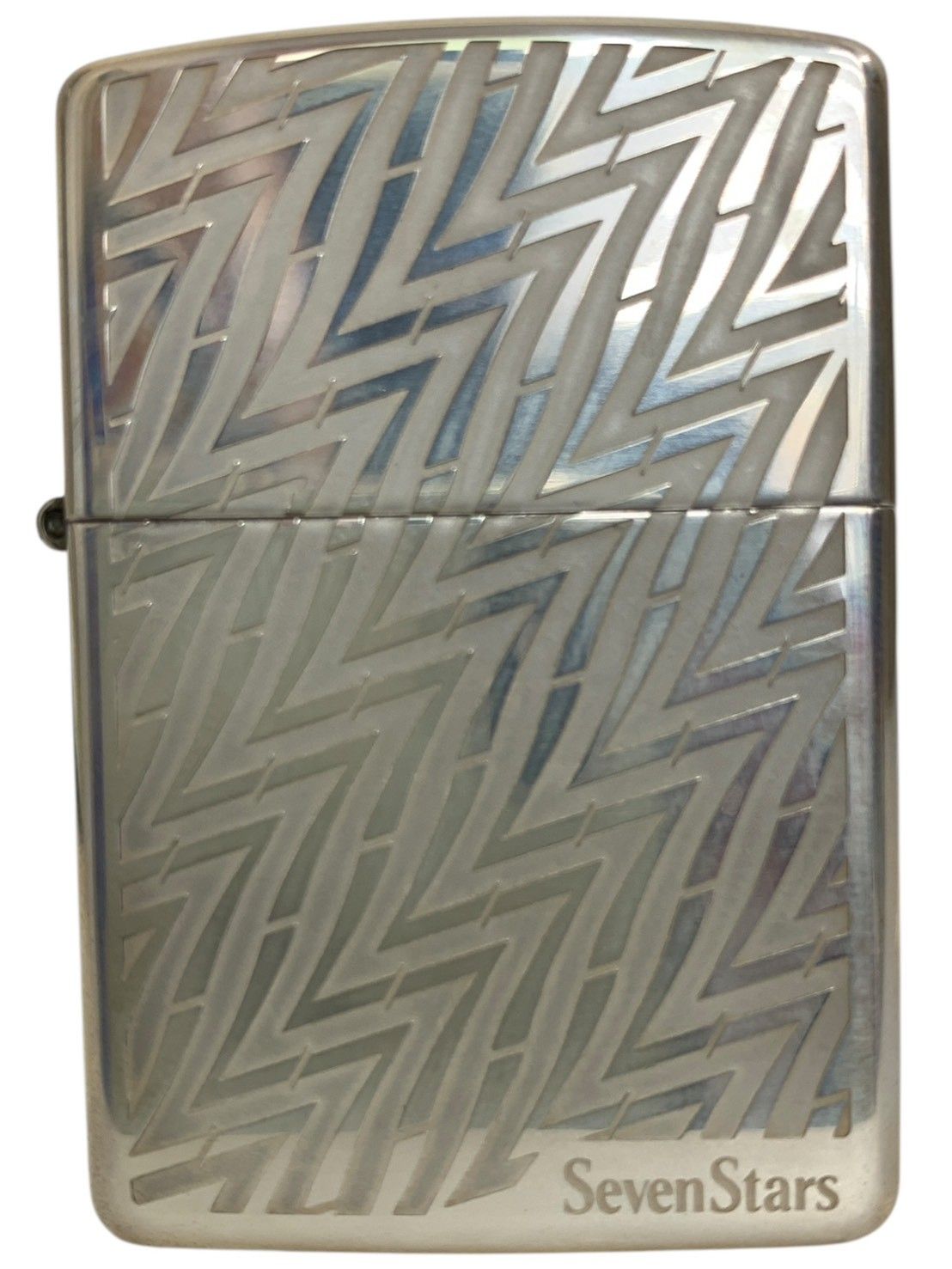 zippo (ジッポー) オイルライター Seven Stars セブンスター 2004年製 シルバー 雑貨/004