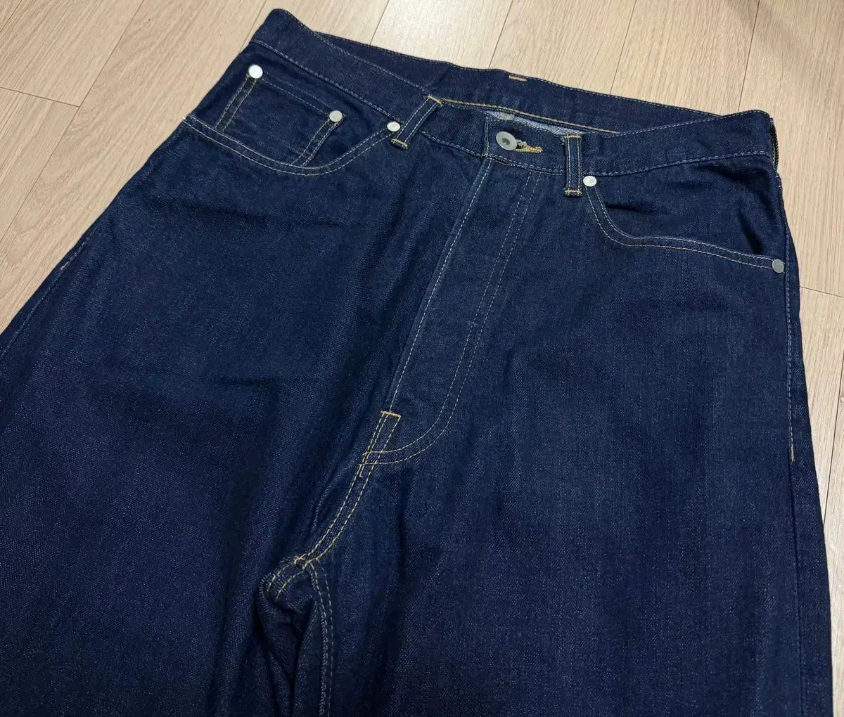 マーカー(Marka) コクーンフィット Indigo 12 oz デニム 2