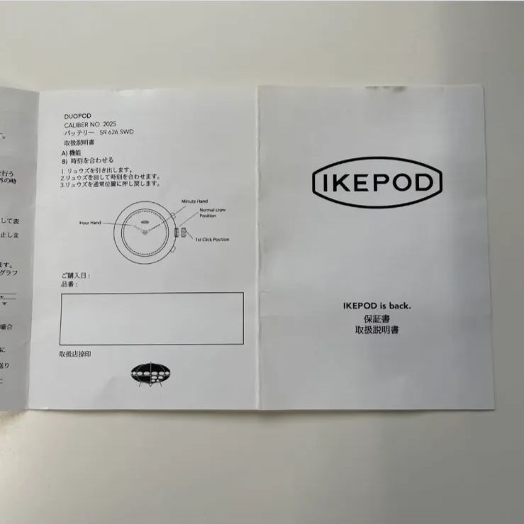 香水においあり】IKEPOD アイクポッド Duopod 003 Gold Dots 638