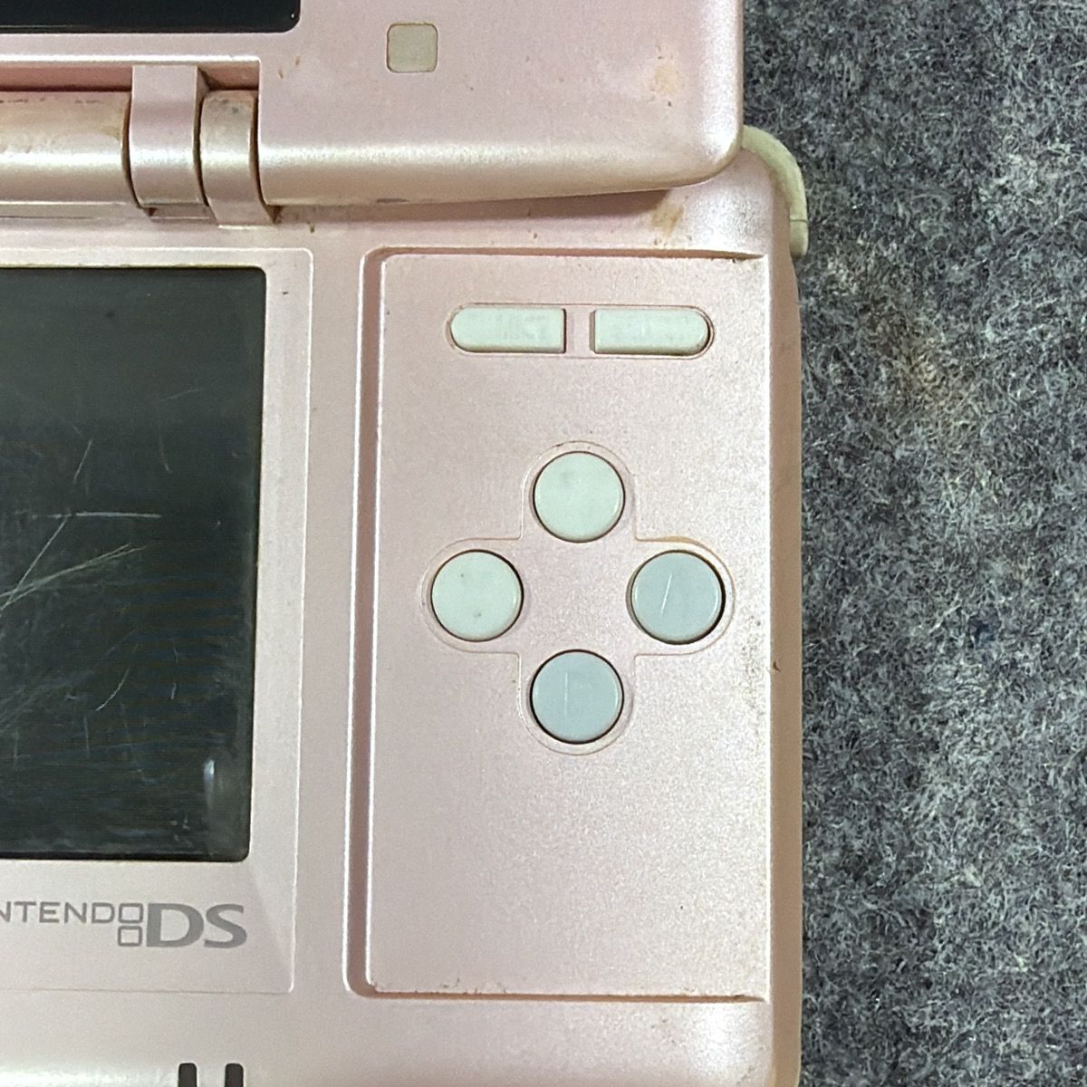 動作未確認】ニンテンドーDS 本体 ピンク NTR-001 初代DS 任天堂 外装