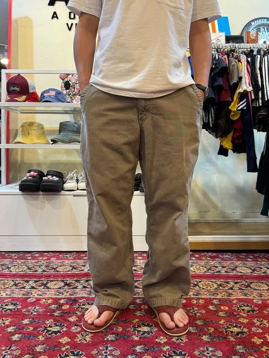 00s ヴィンテージ Carhartt カーハート B799 リラックスド フィット カーペンター パンツ 40in