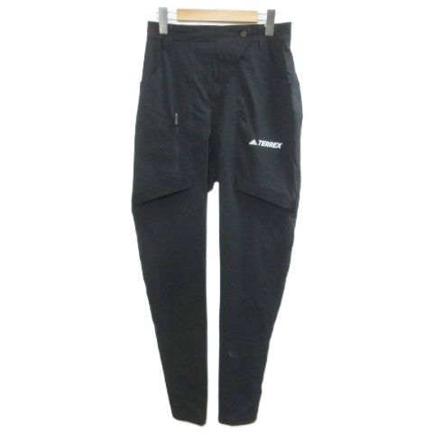 アディダス adidas 21SS テレックス Xperior ハイキングパンツ ストレッチ ロゴ プリント 大きいサイズ OT LL相当 黒 ブラック GM4775 /X