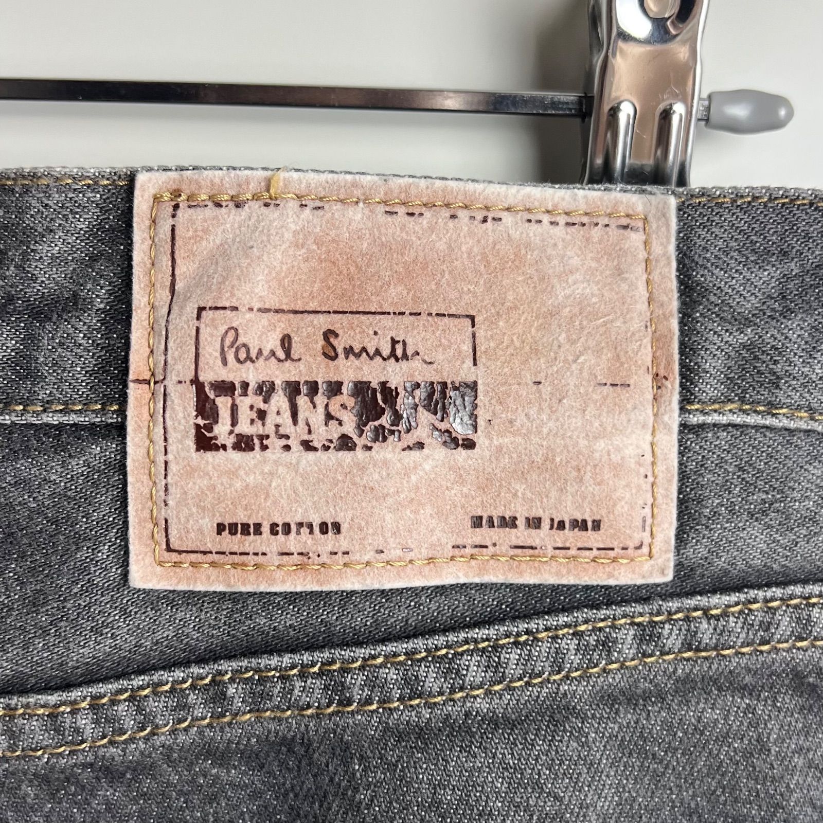 PAUL SMITH JEANS 00s y2k archive black denim pants w32 ポール 
