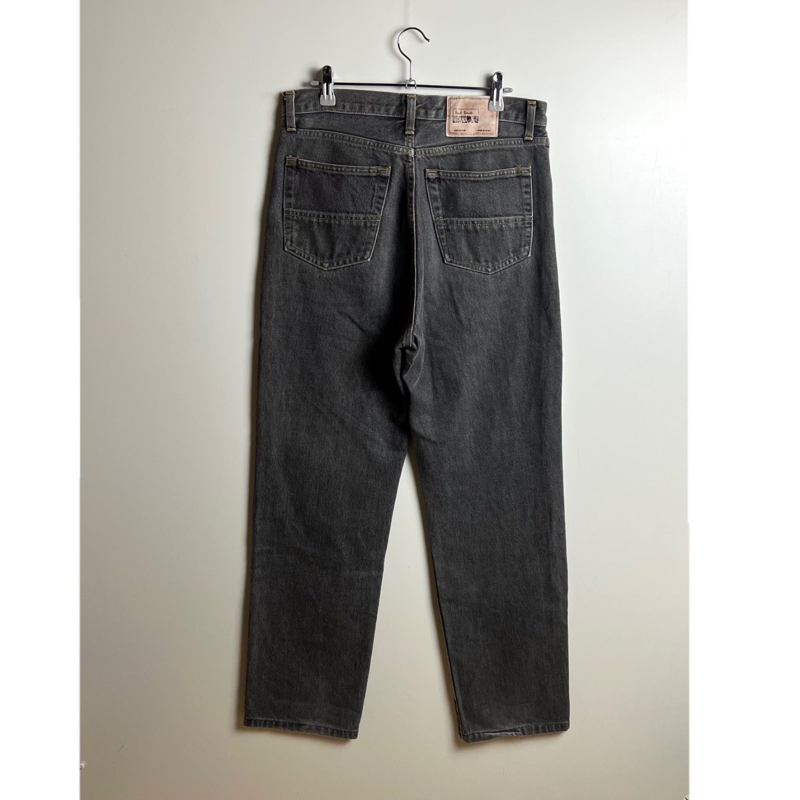 PAUL SMITH JEANS 00s y2k archive black denim pants w32 ポール