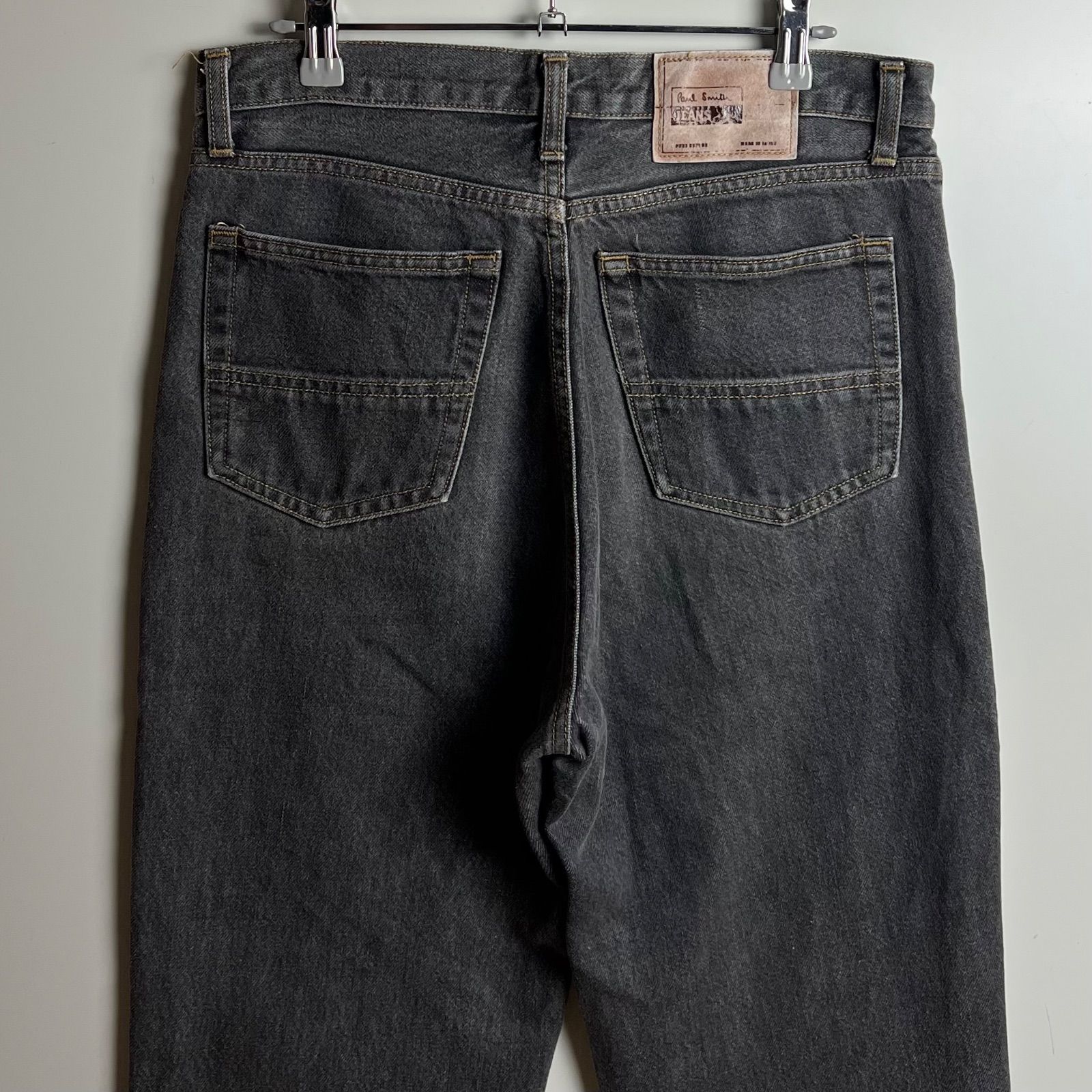 PAUL SMITH JEANS 00s y2k archive black denim pants w32 ポール