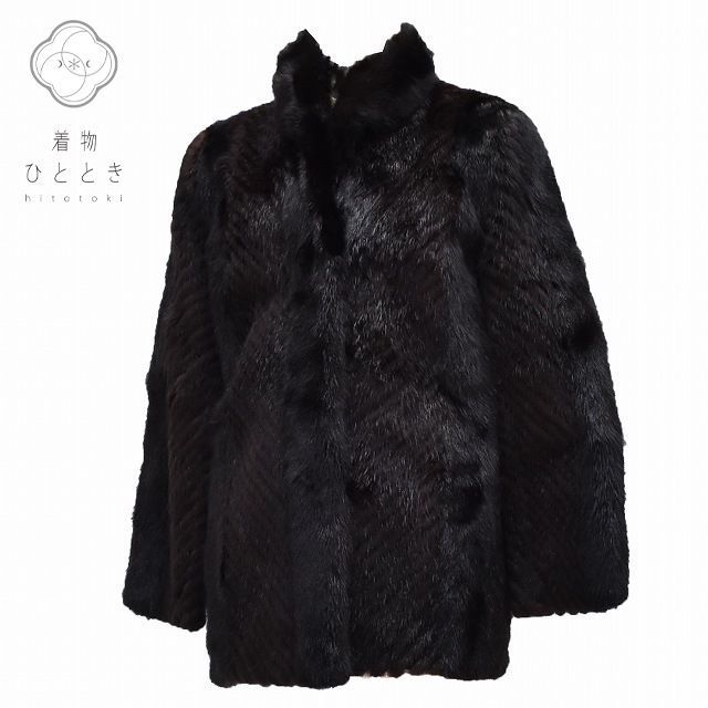 リサイクル着物 身丈67cm 裄丈76cm 毛皮コート リサイクル 中古 洋装用 ミンク 冬 ジャケット コート 毛皮 特品 [ 着物 中古 帯 リサイクル 振袖 浴衣 袴 和服 古着 ] rr1584b