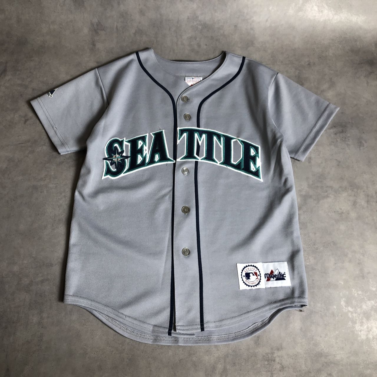 HQ220◇Majestic : 90's-00's USA製 SEATTLE MARINERS 51 イチロー