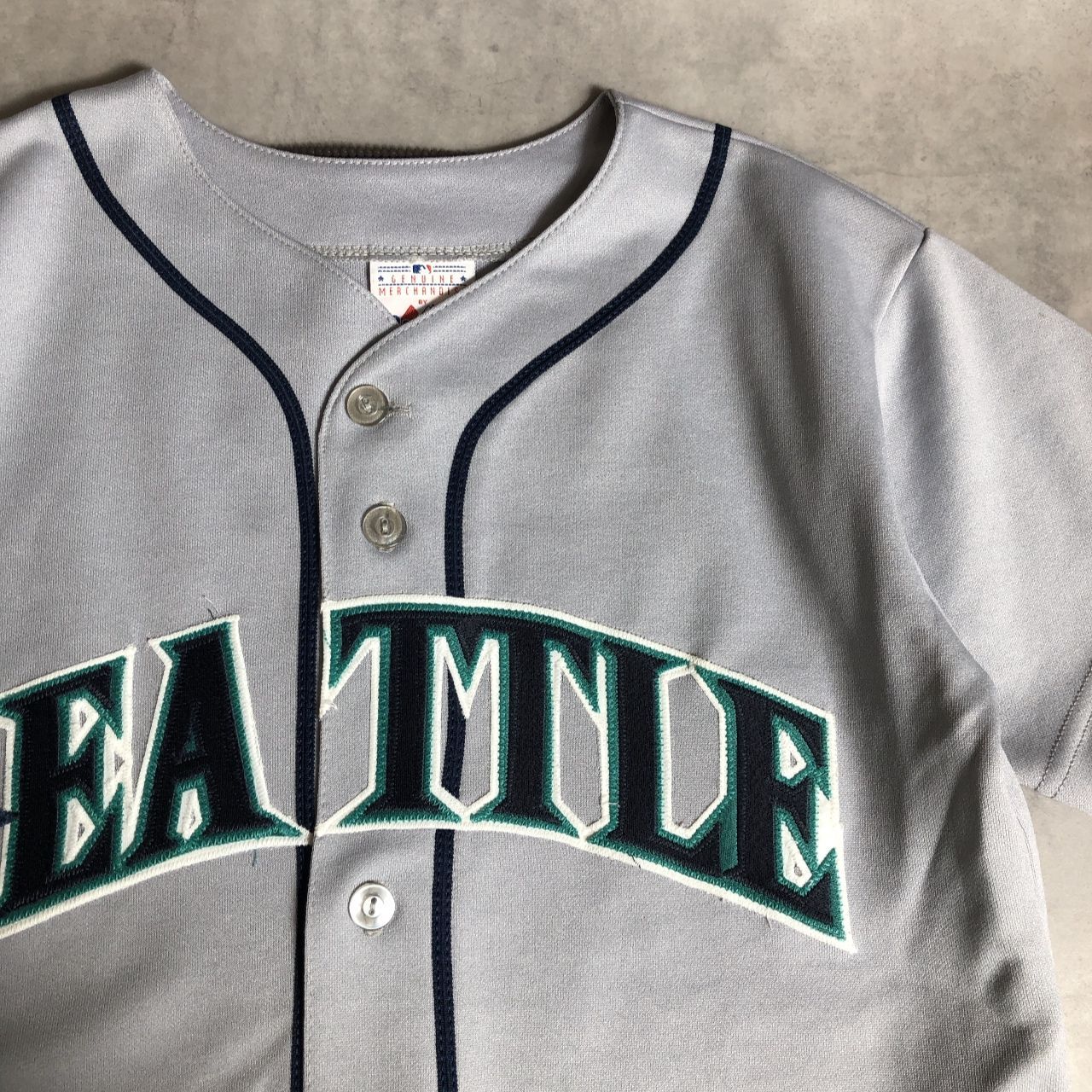 HQ220◇Majestic : 90's-00's USA製 SEATTLE MARINERS 51 イチロー
