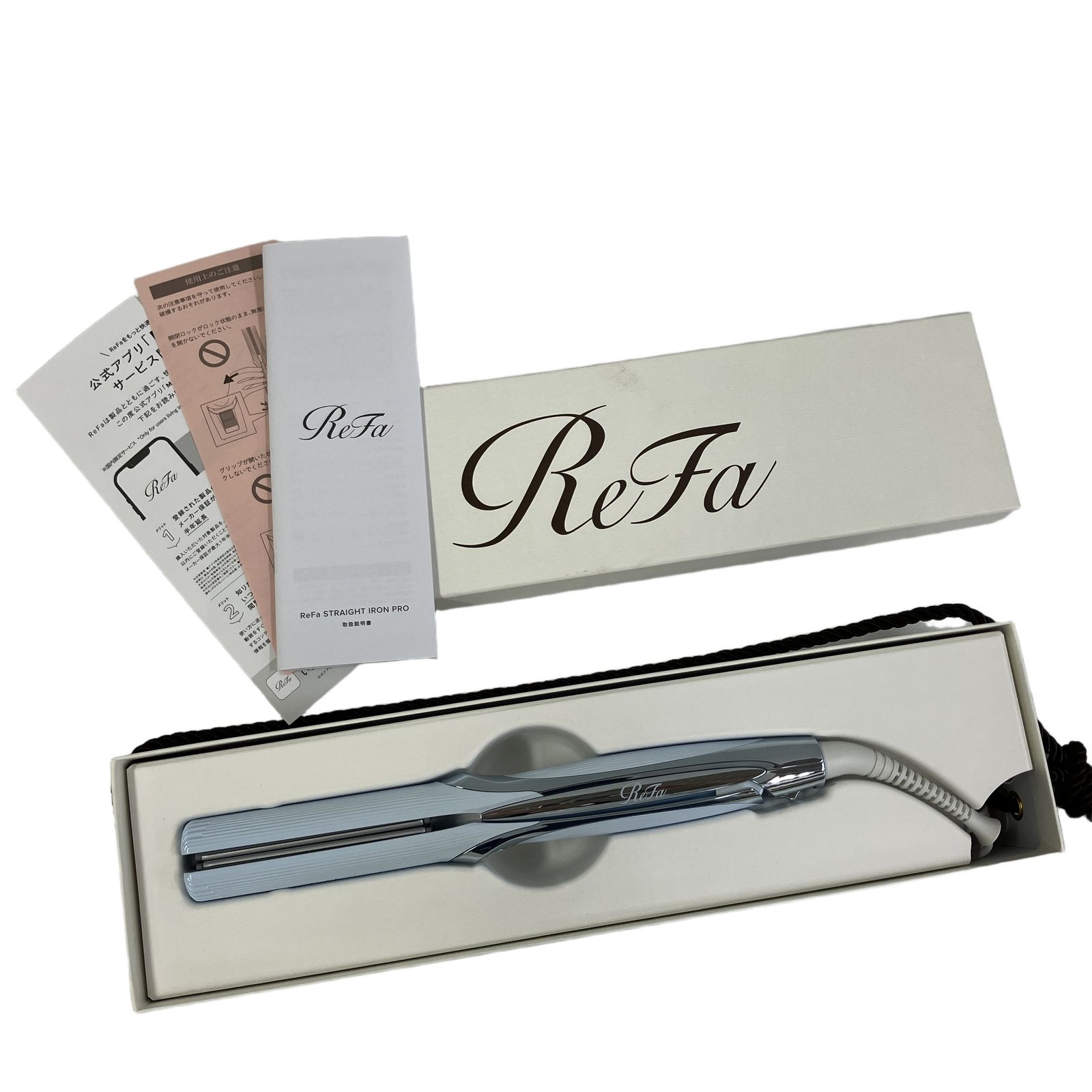 MTG ReFa RE-AT-02A ストレートアイロン 美容家電 ヘアアイロン 未使用 開封済 T11269680