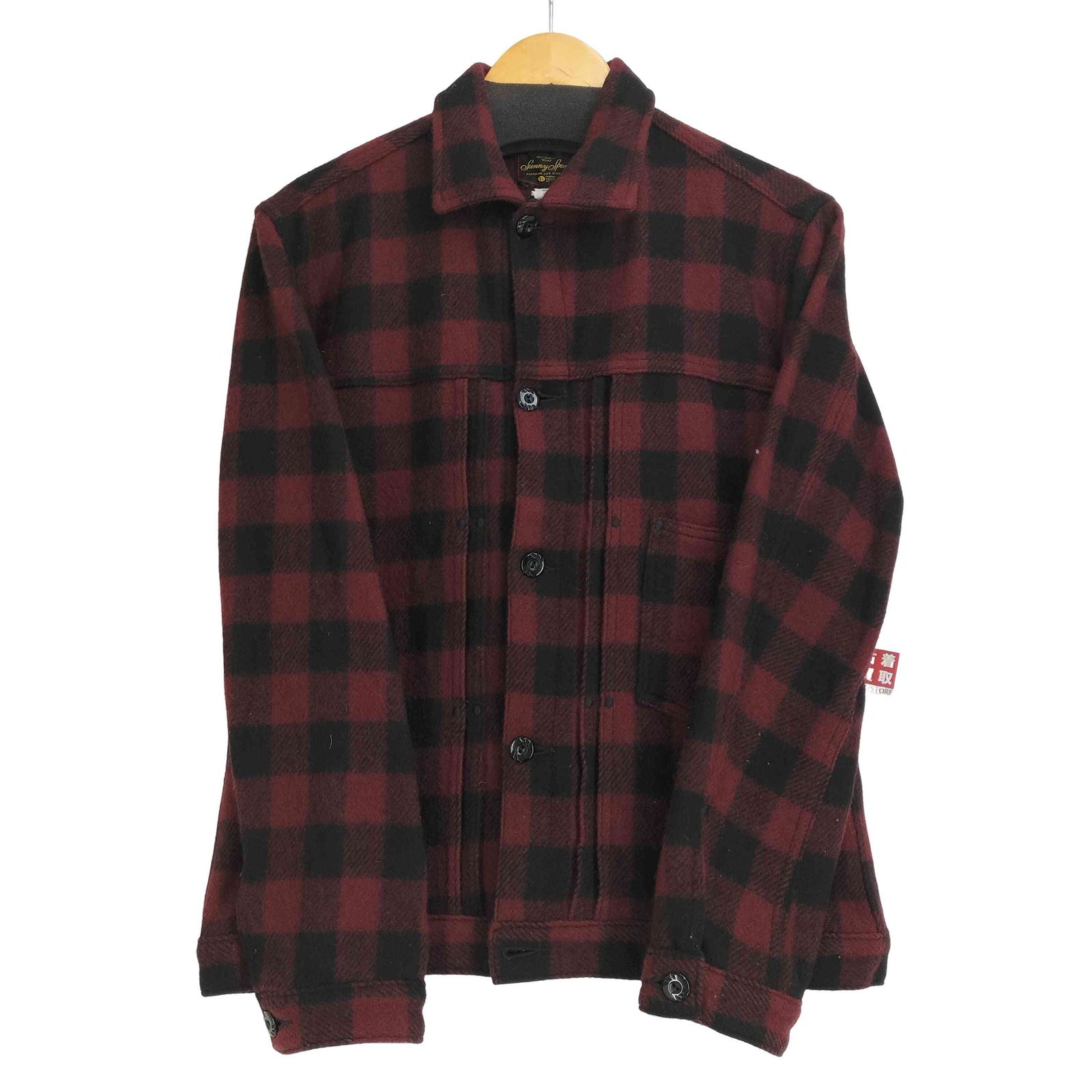 サニースポーツ SUNNY SPORTS ウールCPOシャツジャケット メンズ JPN：L