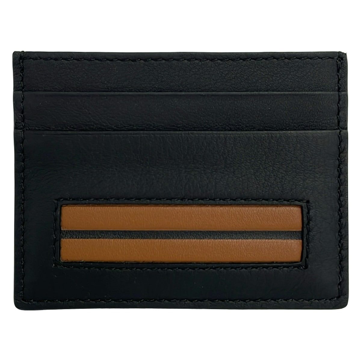 ZEGNA/Ermenegildo Zegna(ゼニア/エルメネジルド ゼニア) カードケース美品 - 黒 レザー