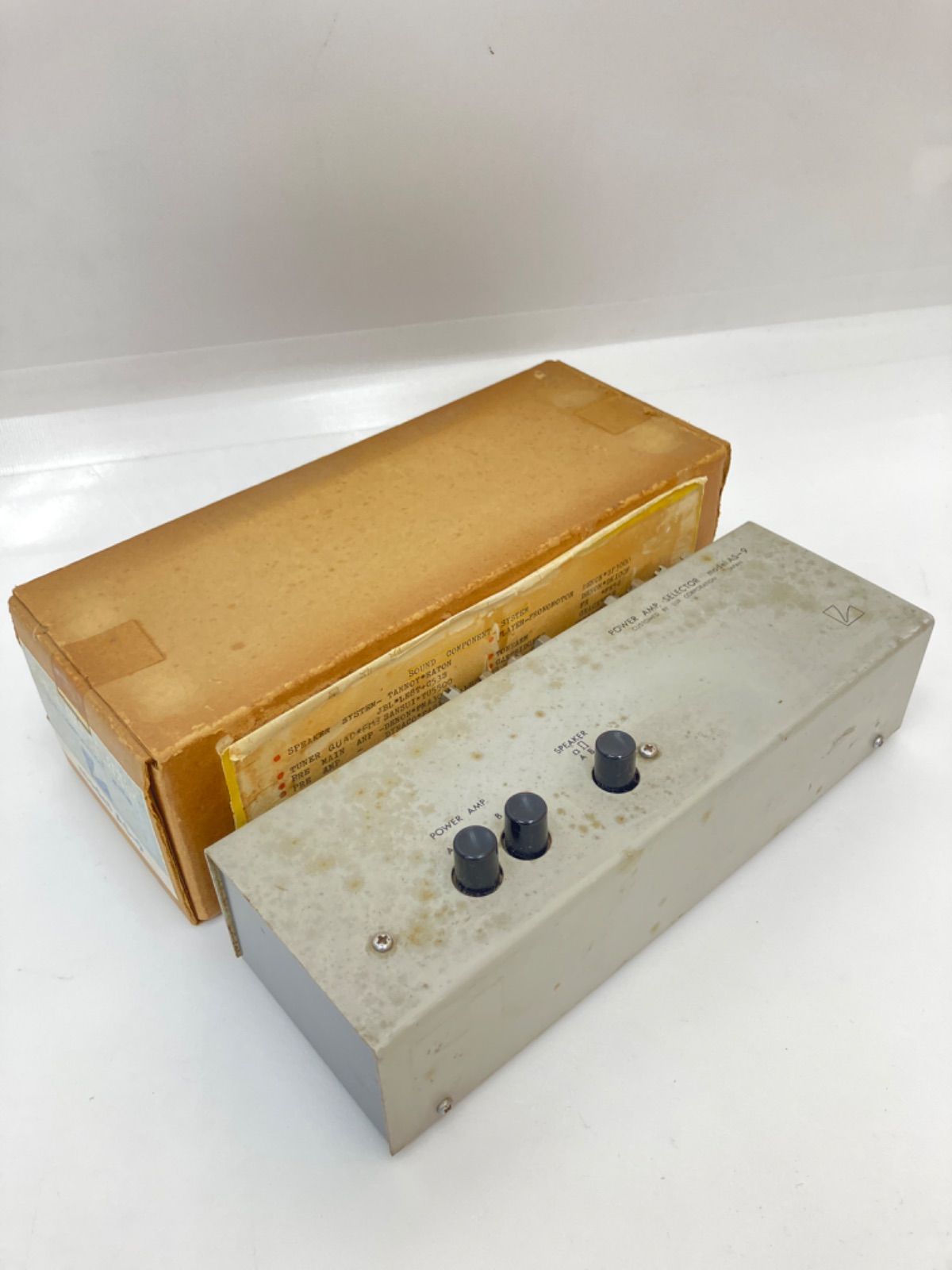 □ LUXMAN ラックスマン AS-9 パワーアンプセレクター - メルカリ