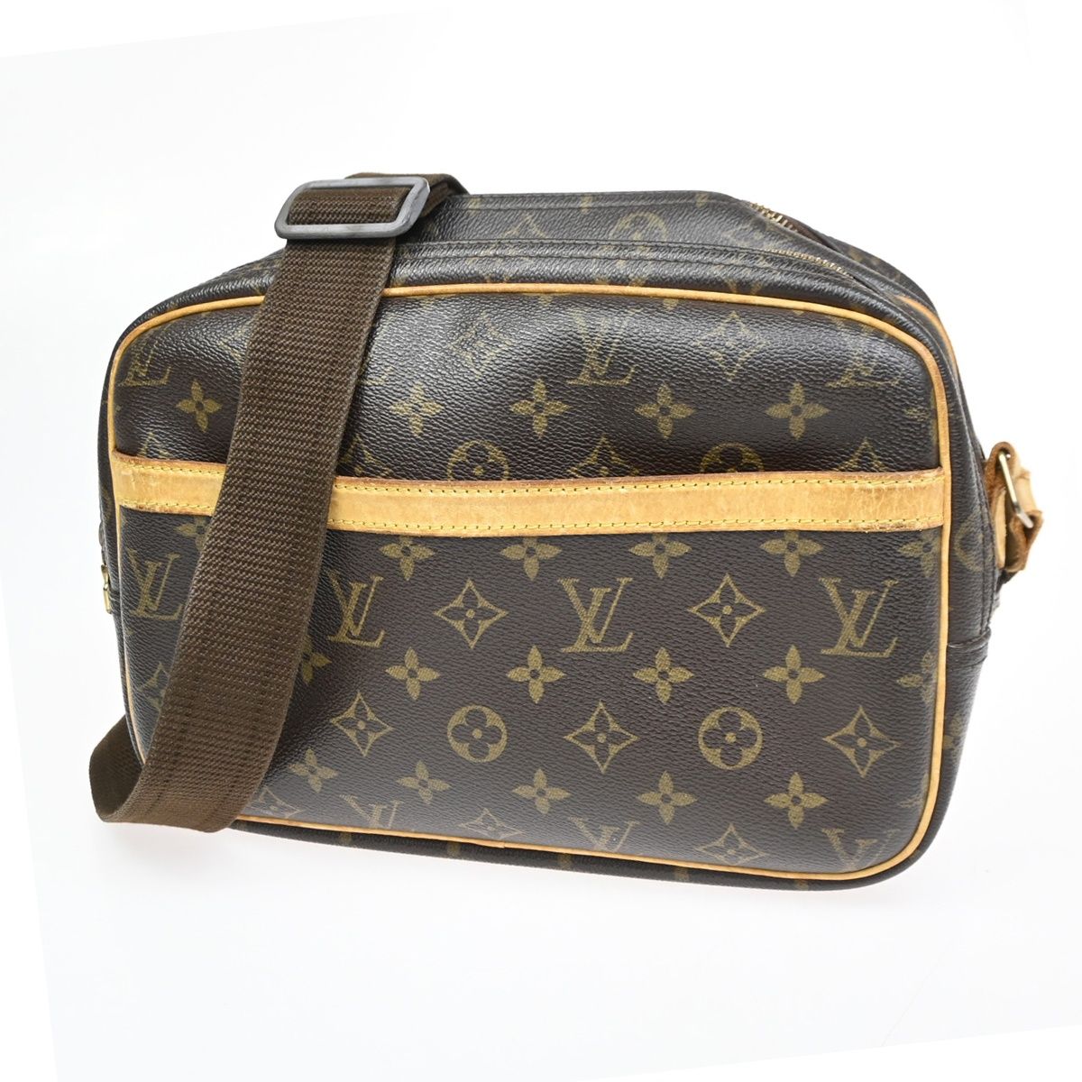 LOUIS VUITTON ルイ・ヴィトン リポーター PM ショルダーバッグ モノグラム レザー M45254 82KC246 32,825円