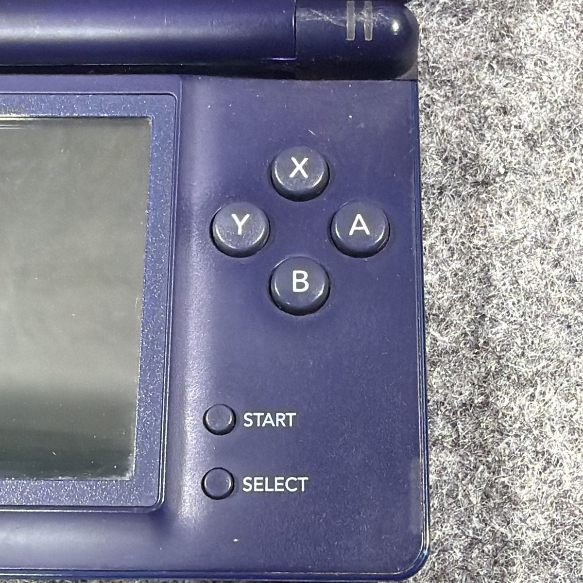 ニンテンド-DS LITE（動作未確認） 動作未確認】ニンテンドーDS Lite エナメルネイビー USG-001 本体