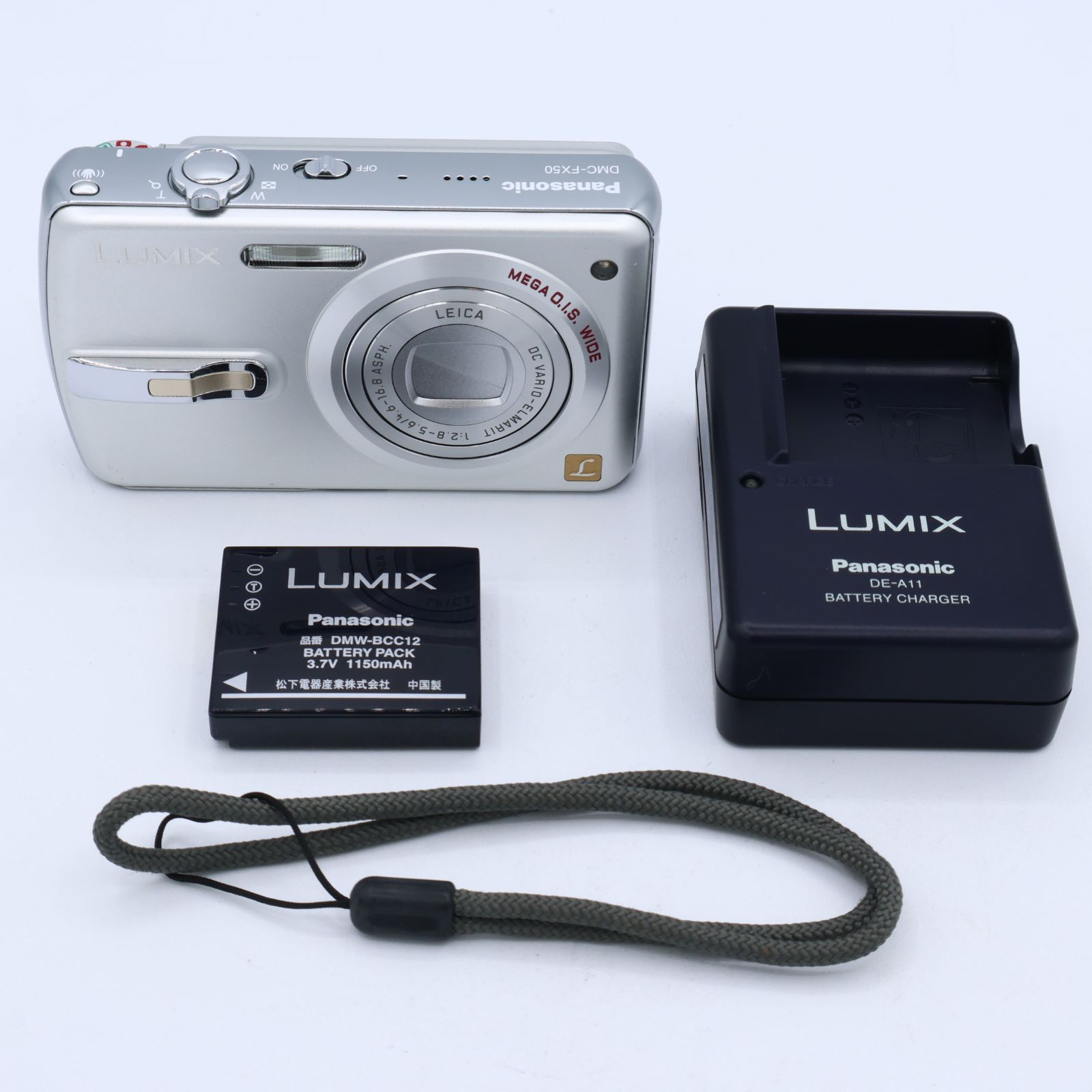 Panasonic パナソニック デジタルカメラ LUMIX FX50 シルキーシルバー DMC-FX50-S #260521_EN6JA03918