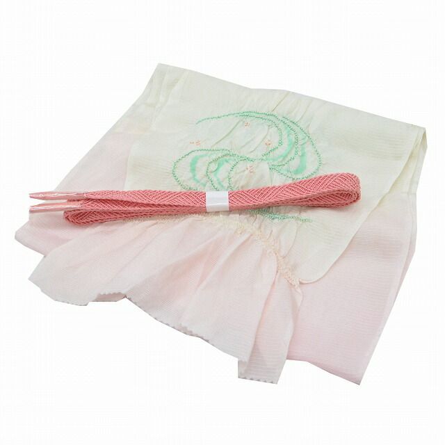 リサイクル着物 帯締め 帯揚げ セット 夏物 正絹 リサイクル 小紋 紬 着物 絽 絞り 和装小物 着付け小物 ピンク 白系 特品★★★★[ 和服 カジュアル着物 アウトレット レトロ アンティーク プチプラ お洒落 普段着 お稽古 アウトレット きもの k
