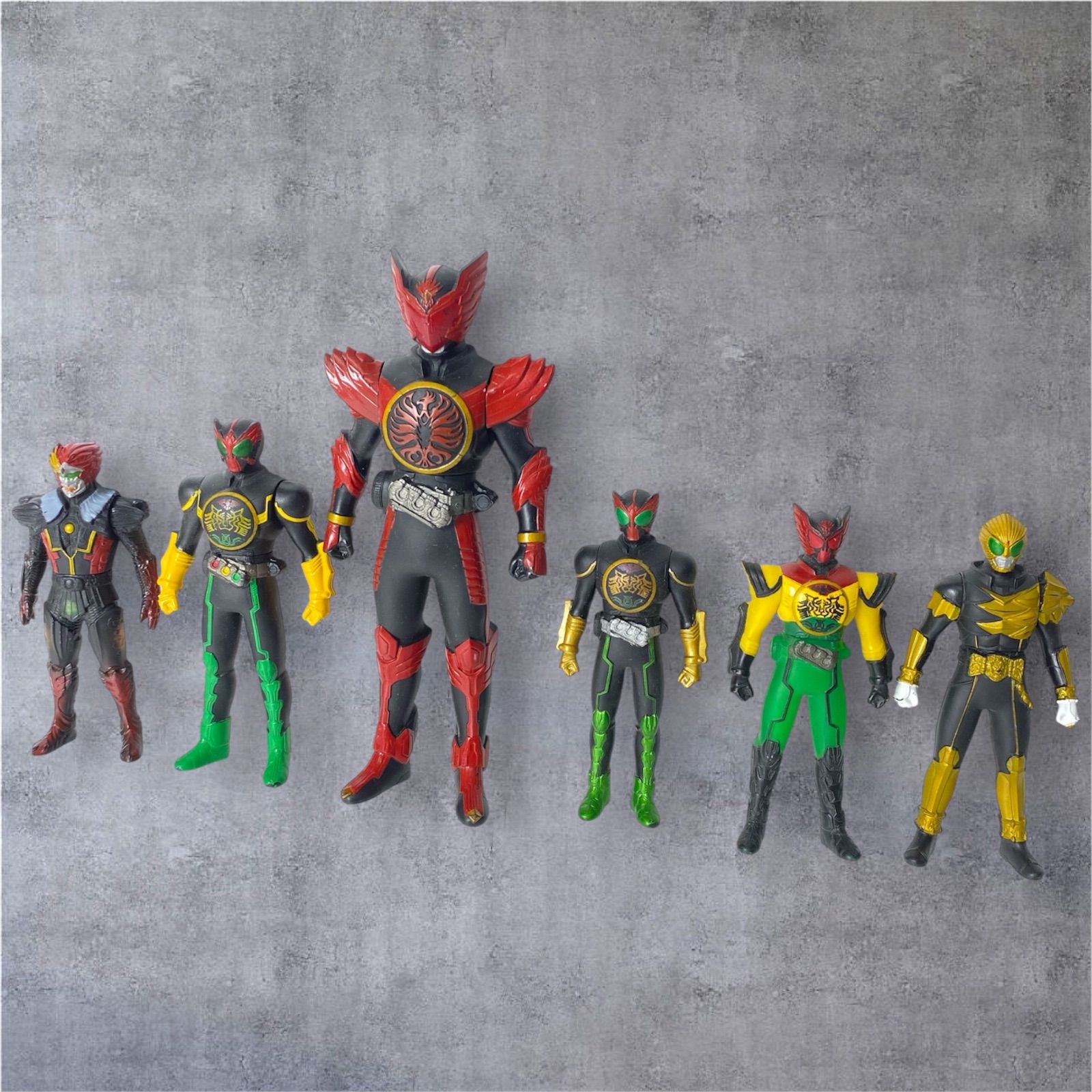 仮面ライダーオーズ フィギュア 6体セット タジャドル ラトラーター 