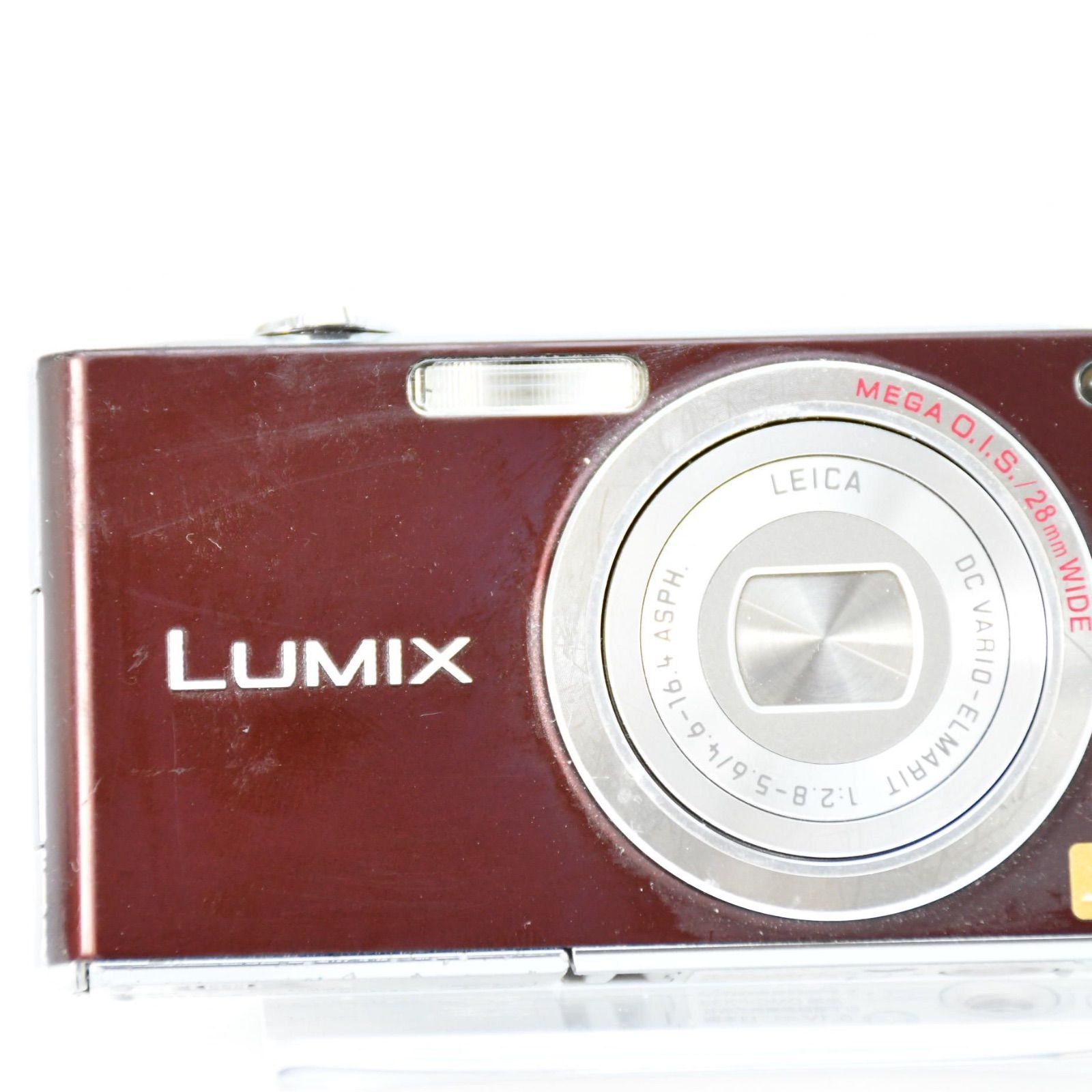 Panasonic LUMIX DMC-FX33 ボルドー LEICA 充電器付 訳あり】Panasonic LUMIX DMC-FX33 ボルドー LEICA - メルカリ