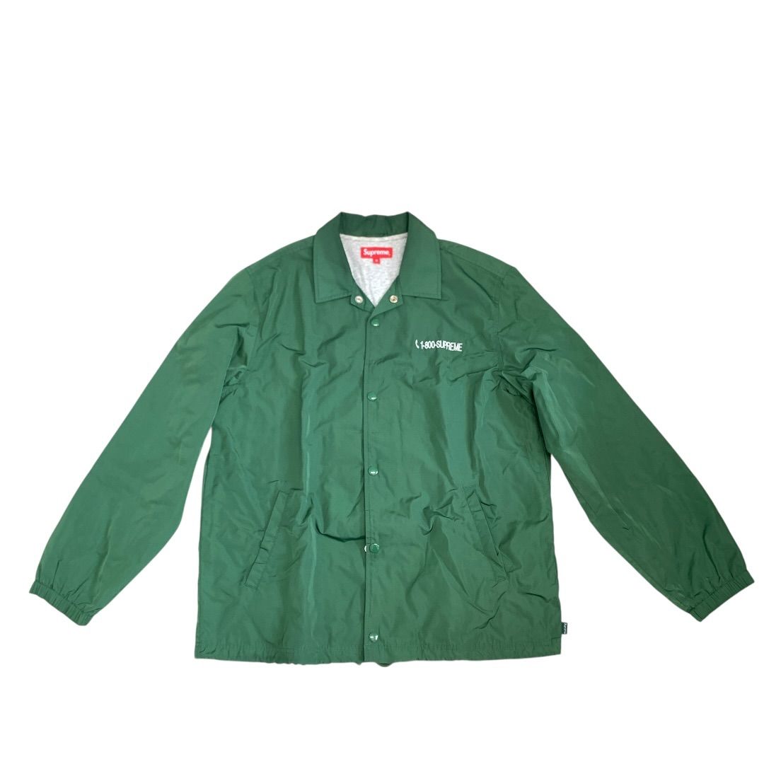 USED】Supreme シュプリーム コーチジャケット グリーン Mサイズ