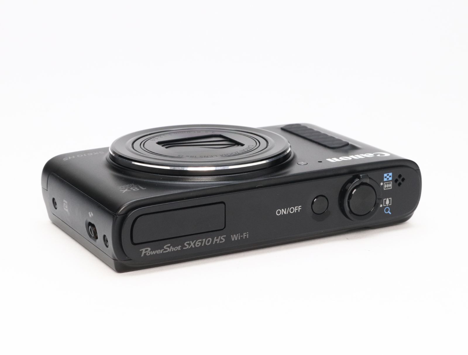 A (美品) Canon キヤノン PowerShot SX610 HS ブラック 初期不良返品 