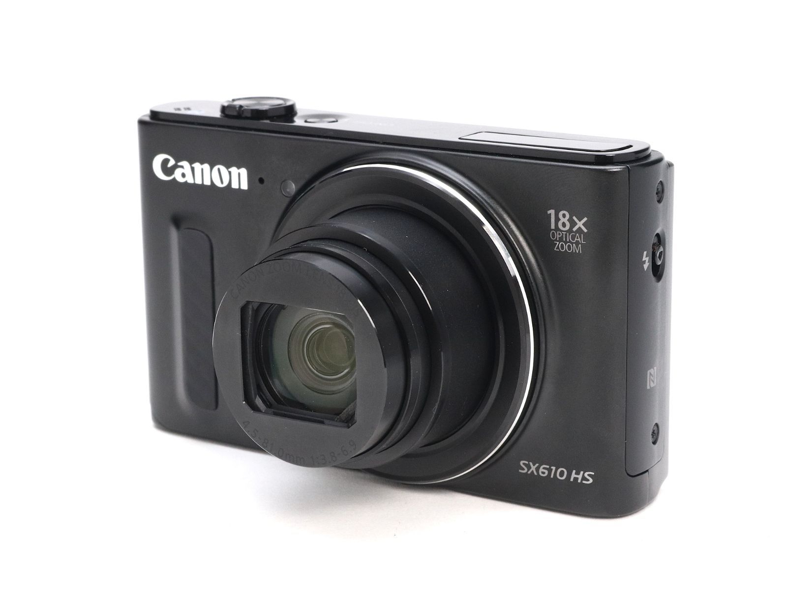 A (美品) Canon キヤノン PowerShot SX610 HS ブラック 初期不良返品