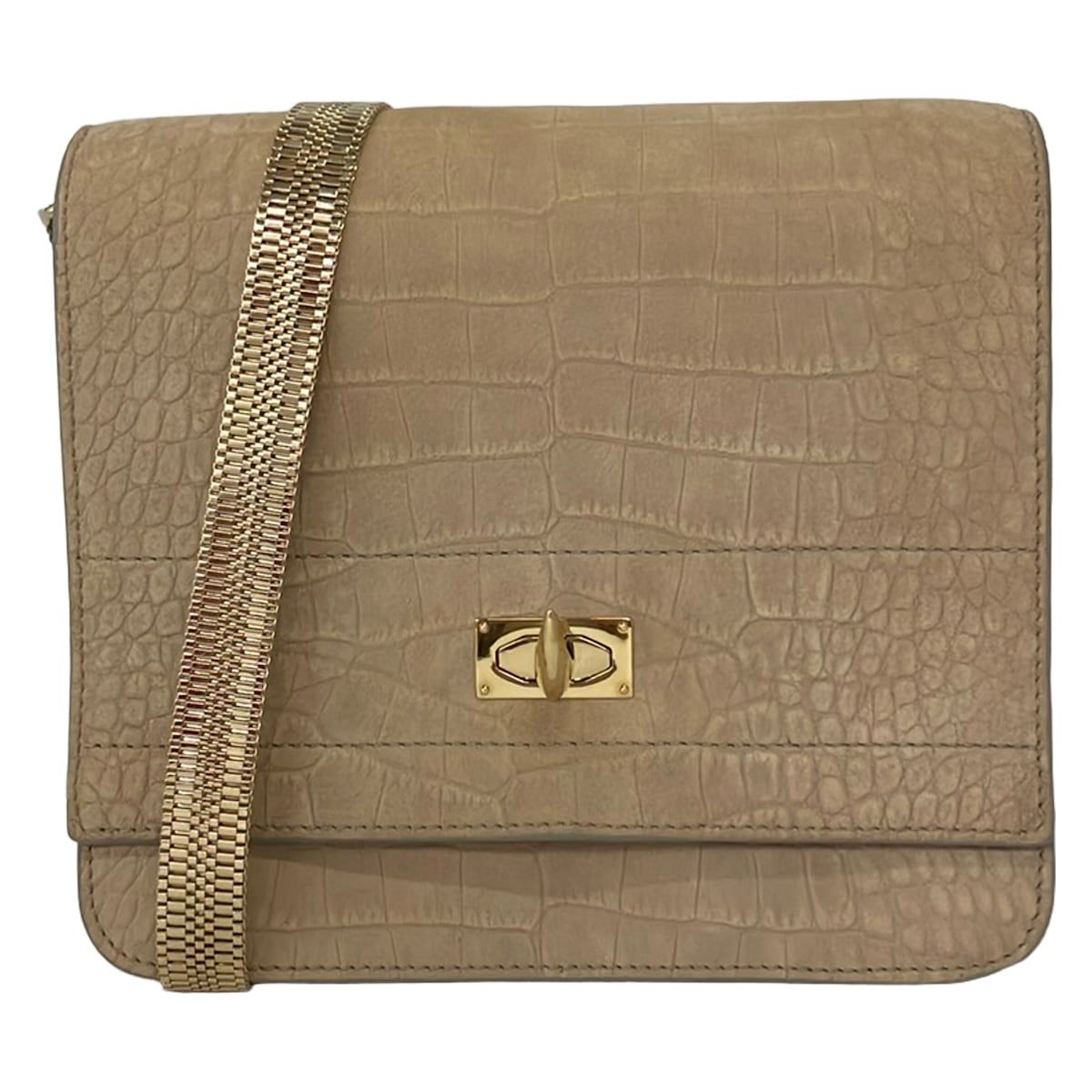 GIVENCHY(ジバンシー) ショルダーバッグ シャーク ベージュ 型押し加工