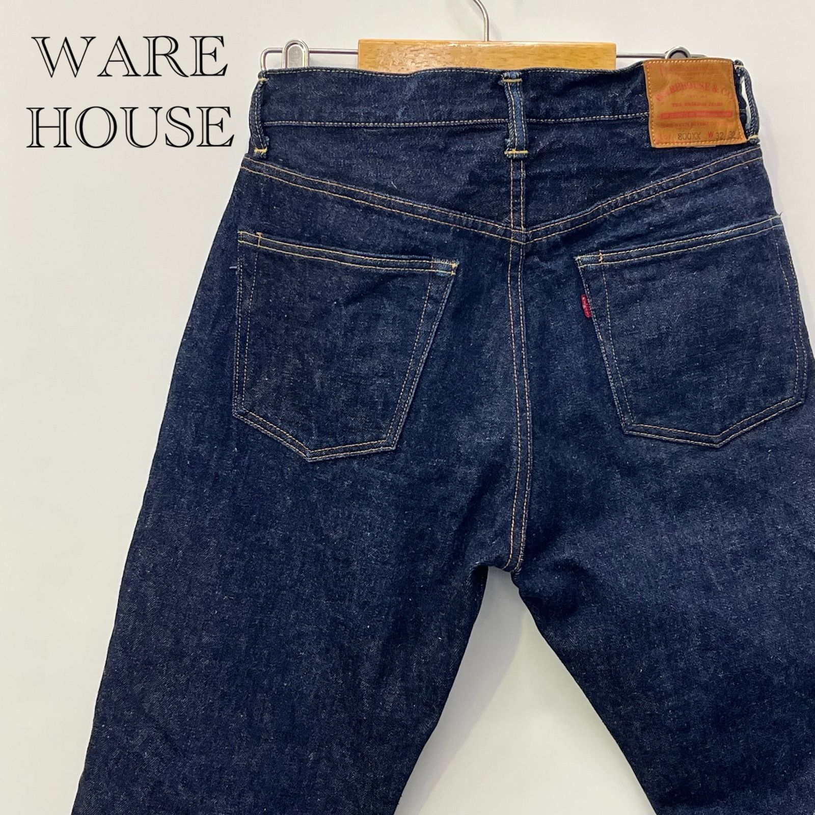 WAREHOUSE ウエアハウス Lot 800XX デニム パンツ ノンテーパード