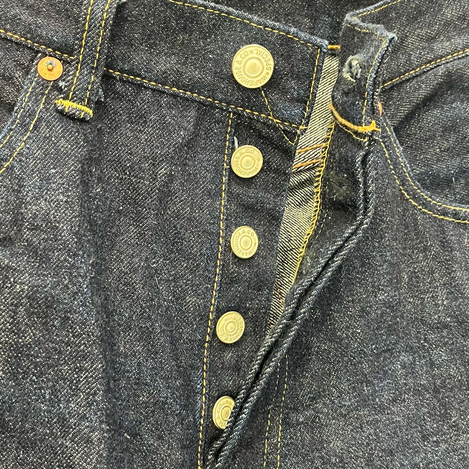 WAREHOUSE ウエアハウス Lot 800XX デニム パンツ ノンテーパード