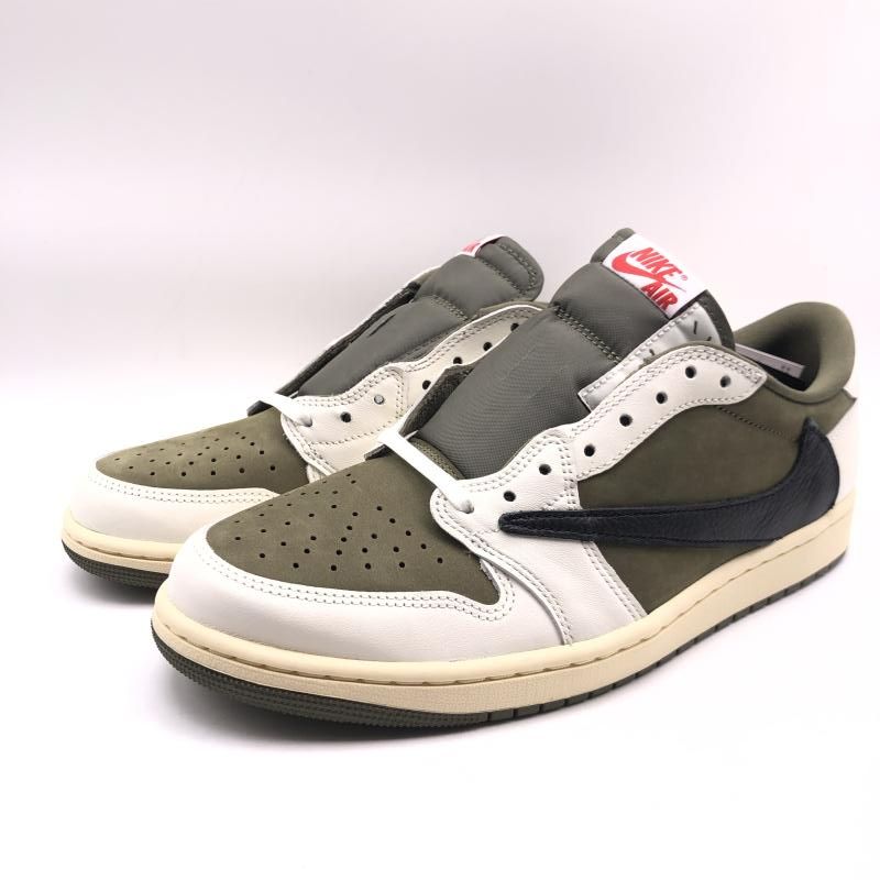 中古】Travis Scott × Nike Air Jordan 1 Low OG SP 