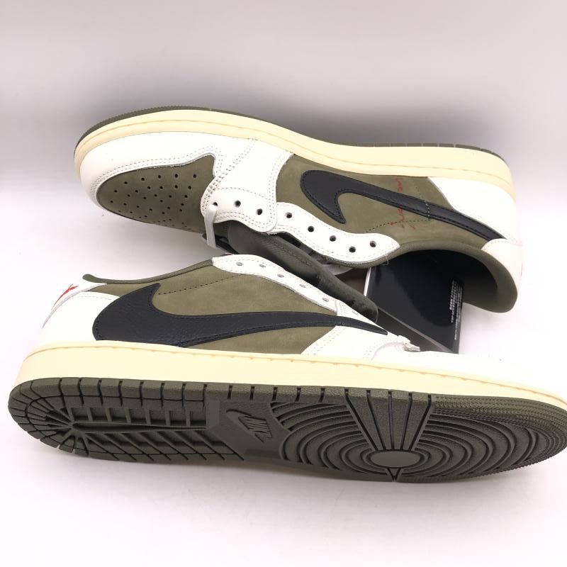 中古】Travis Scott × Nike Air Jordan 1 Low OG SP 