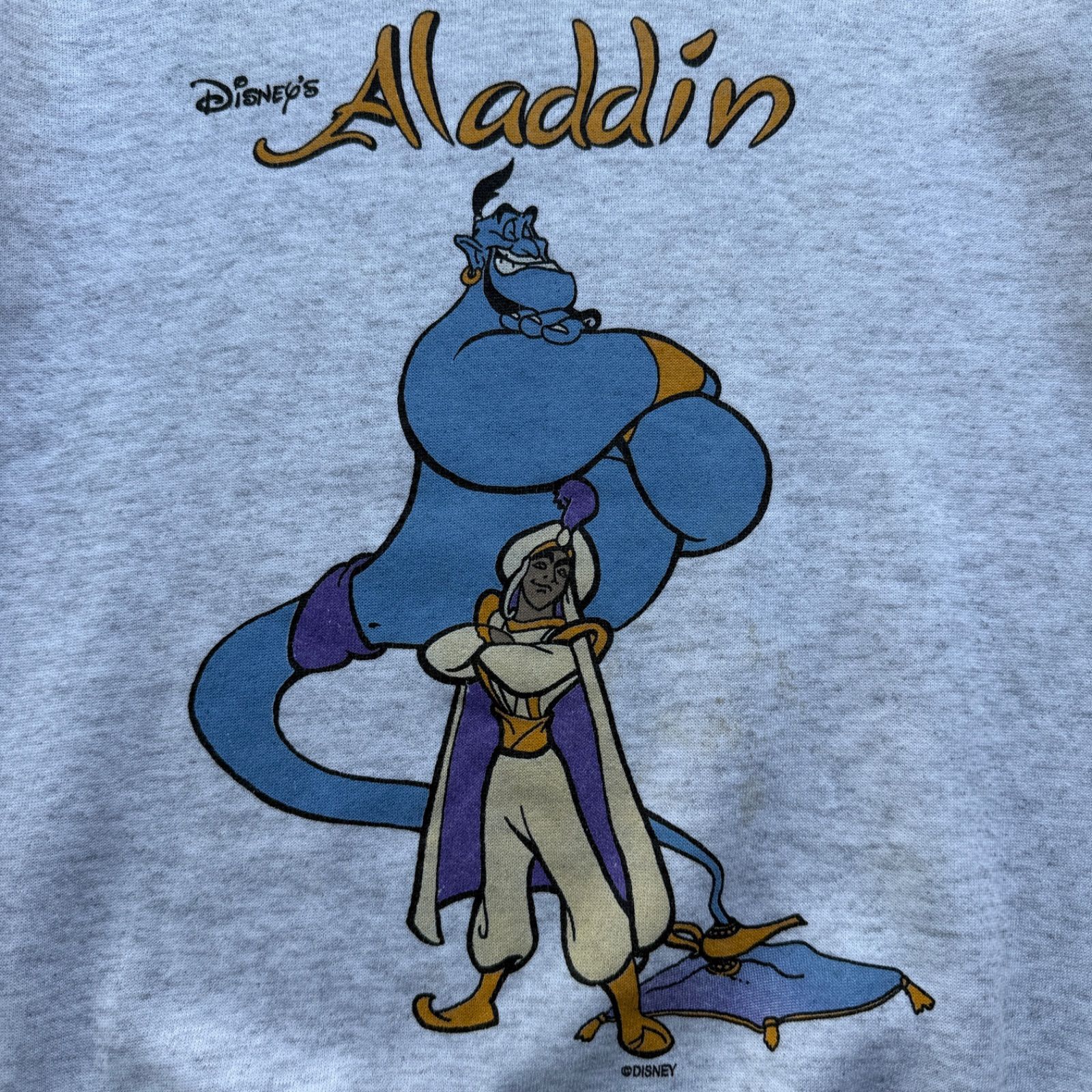 90s XL程 disney aladdin vtg スウェット アラジン 【公式通販】