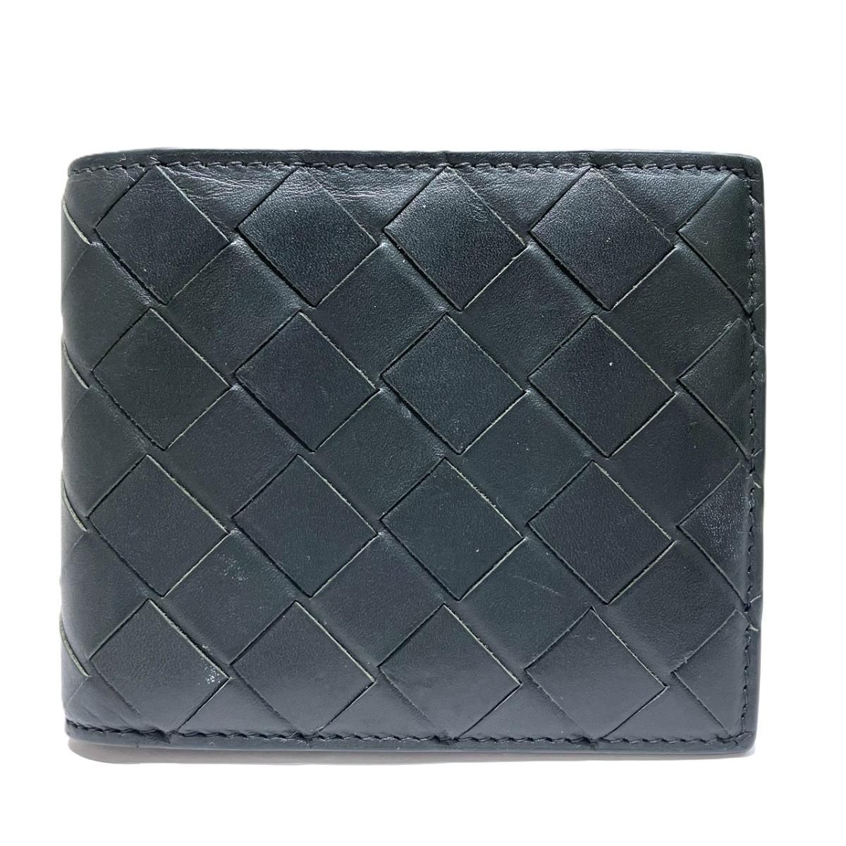 ボッテガヴェネタ BOTTEGAVENETA イントレチャート 二つ折り財布