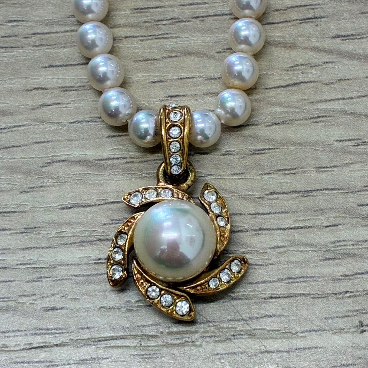 Y0601]ヴァンドームブティック VENDOME BOUTIQUE パールネックレス 