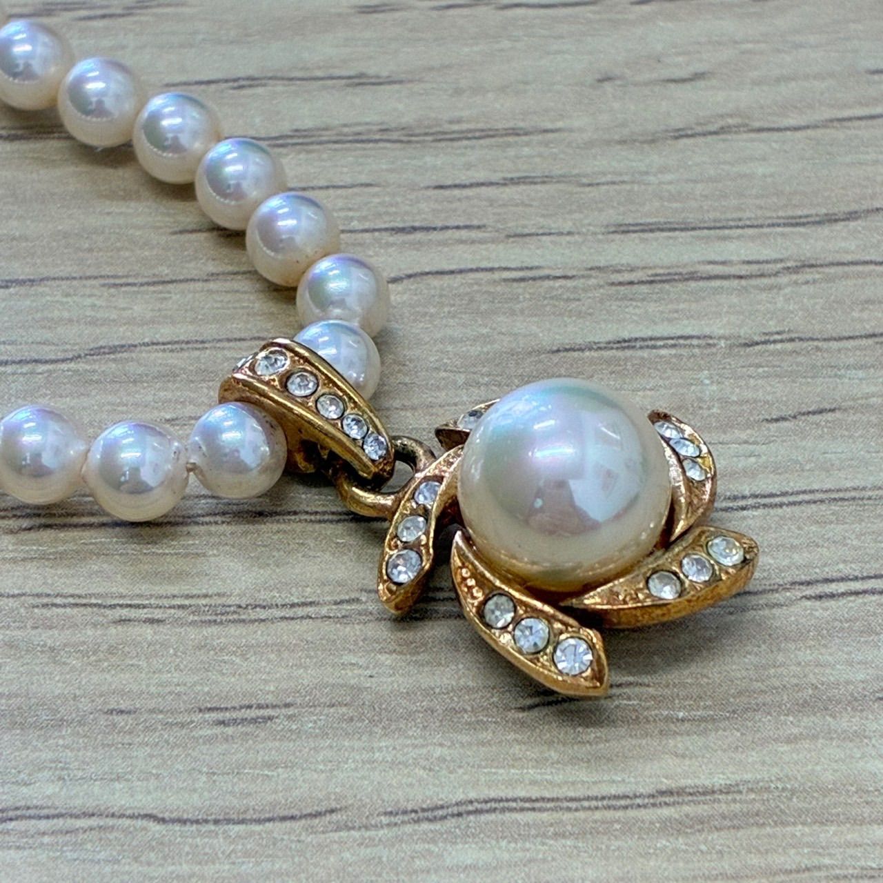 Y0601]ヴァンドームブティック VENDOME BOUTIQUE パールネックレス 
