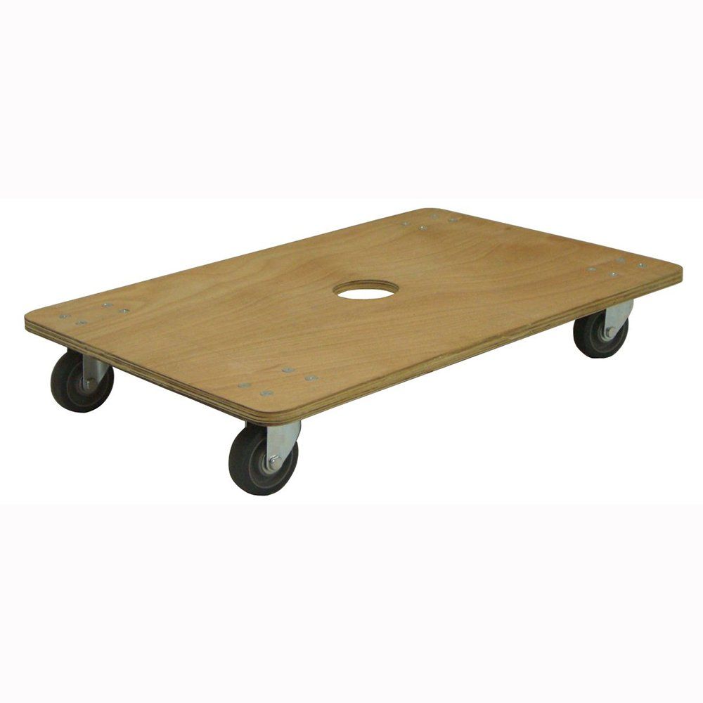 新品 ナンシン 合板平台車 900mm×600mm WD-609-4