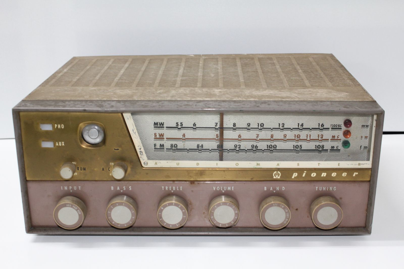 ジャンク品】Pioneer/パイオニア/FM-R301/真空管レシーバー ⑤ - メルカリ