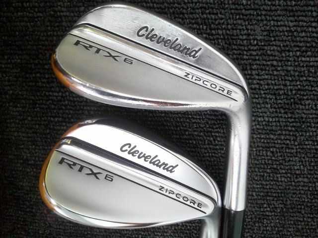 中古 ウェッジ クリーブランド RTX-6 ZIPCORE 50-10/56/12